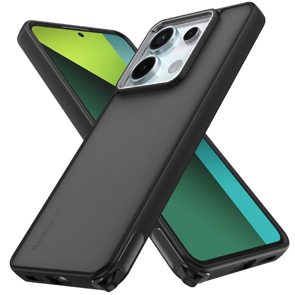 Redmi Note 13 Pro 5G Kılıf Elegant Kapak - Siyah Redmi Note 13 Pro 5G Kılıf Elegant Kapak - Siyah