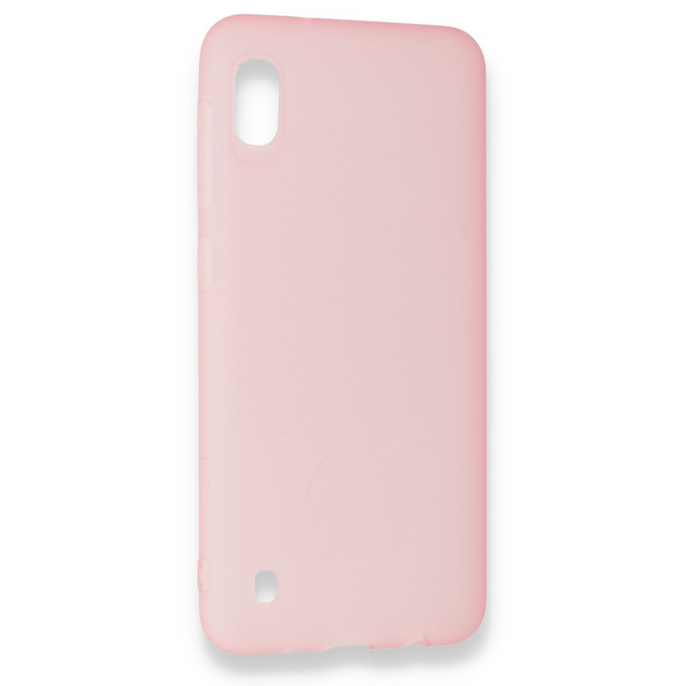  Samsung Galaxy A10 Kılıf Hopi Silikon - Pembe