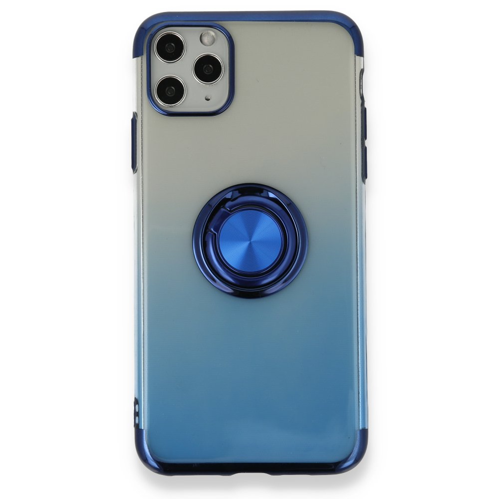 iPhone 11 Pro Kılıf Marvel Yüzüklü Silikon - Mavi iPhone 11 Pro Kılıf Marvel Yüzüklü Silikon - Mavi