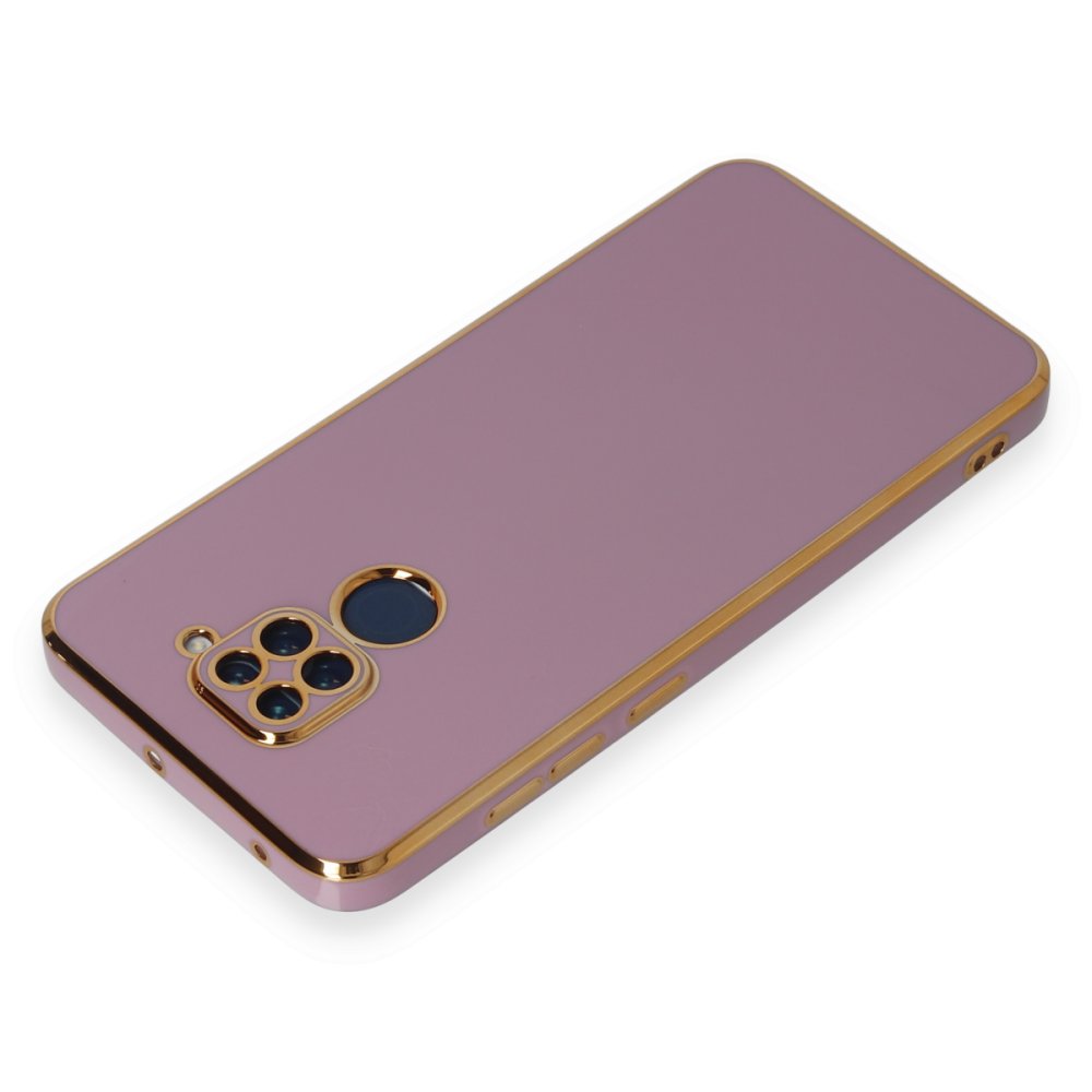 Redmi Note 9 Kılıf Volet Silikon - Mor