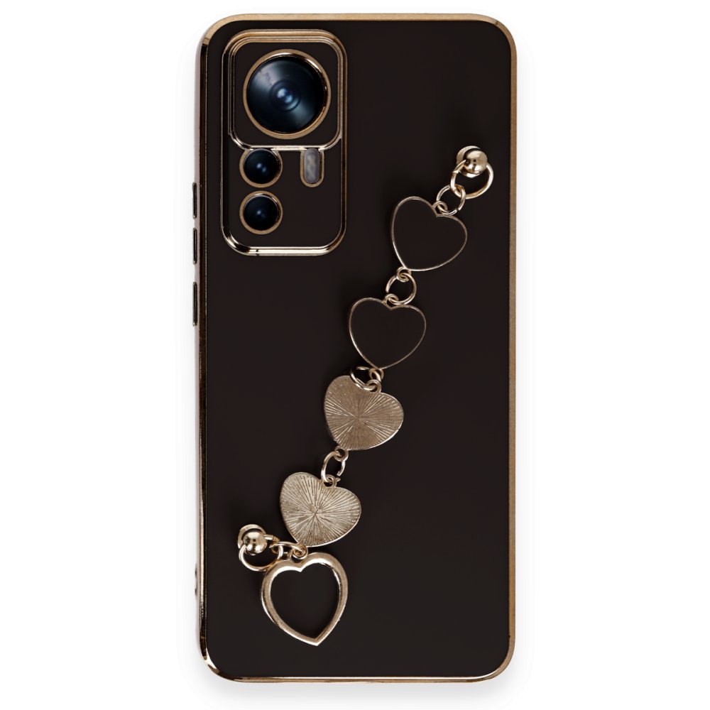 Xiaomi Mi 12T Pro Kılıf Esila Silikon - Siyah  Xiaomi Mi 12T Pro Kılıf Esila Silikon - Siyah