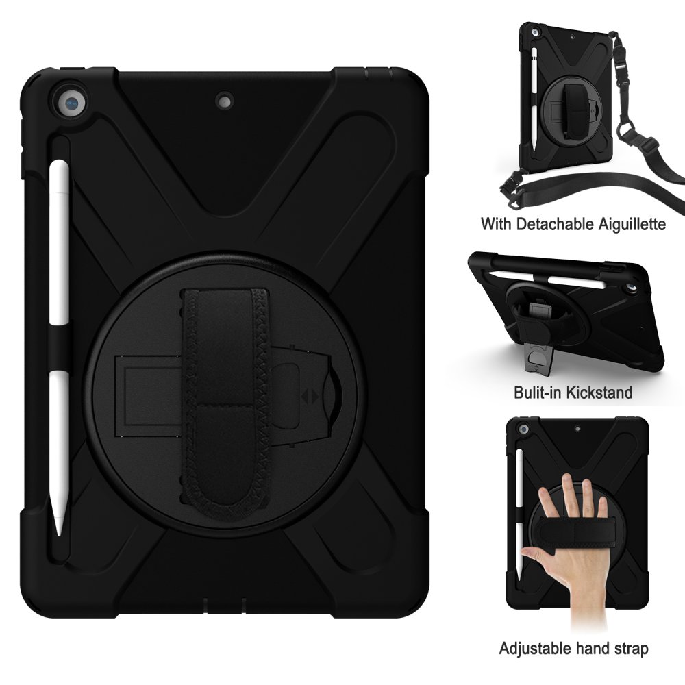  iPad 5 Air 9.7 Kılıf Amazing Tablet Kapak - Siyah
