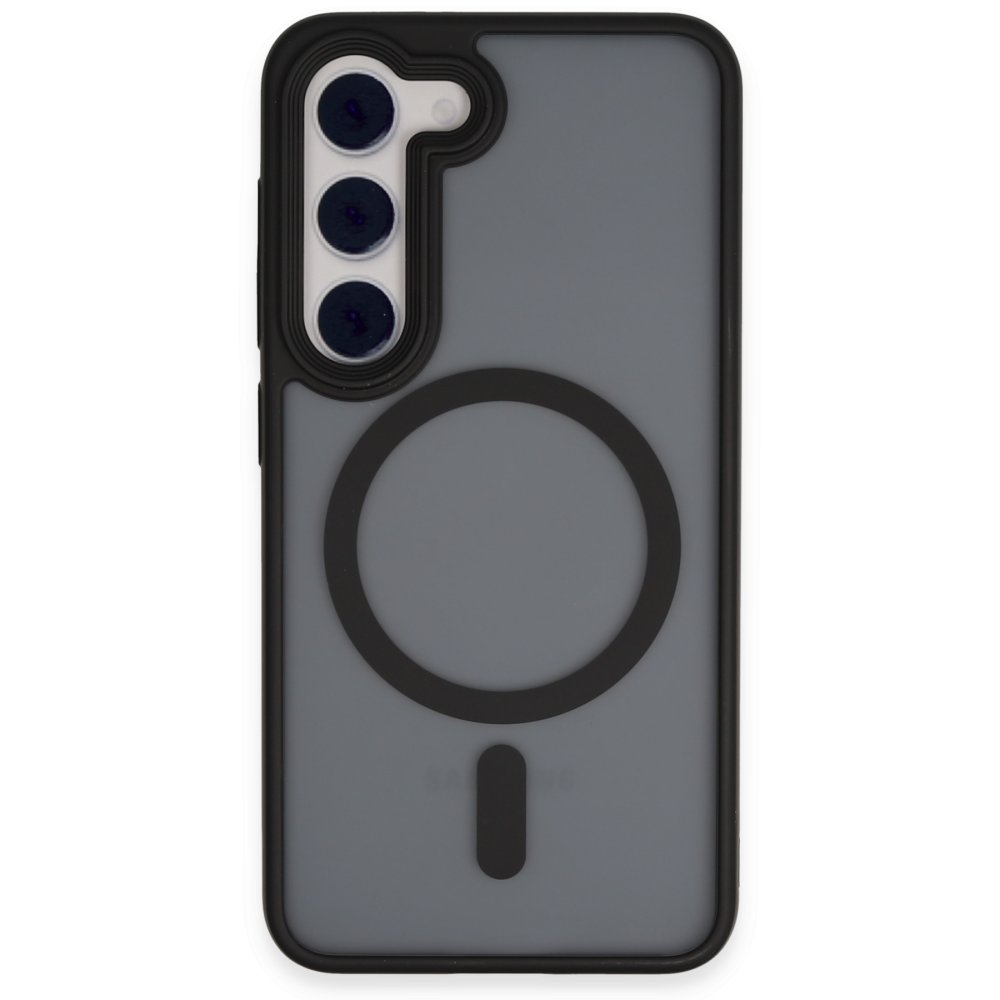  Samsung Galaxy S23 Kılıf Trex Magneticsafe Kapak - Siyah