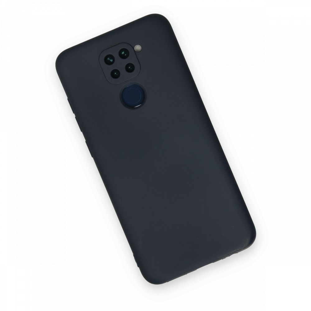 Redmi Note 9 Kılıf Nano içi Kadife Silikon - Lacivert