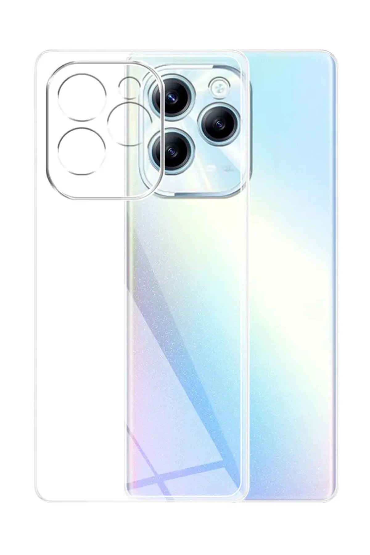 İnfinix Hot 40i Kılıf Lüx Şeffaf Silikon İnfinix Hot 40i Kılıf Lüx Şeffaf Silikon