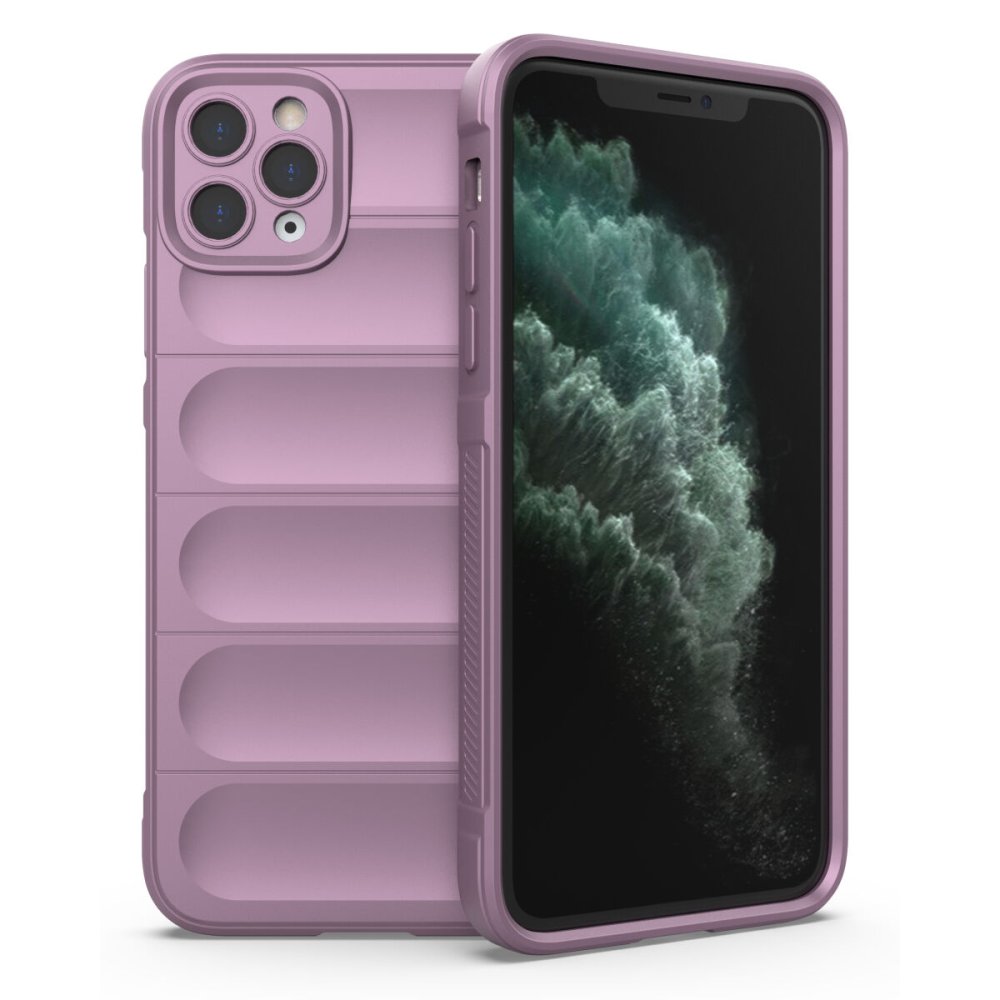 iPhone 11 Pro Max Kılıf Optimum Silikon - Mor iPhone 11 Pro Max Kılıf Optimum Silikon - Mor