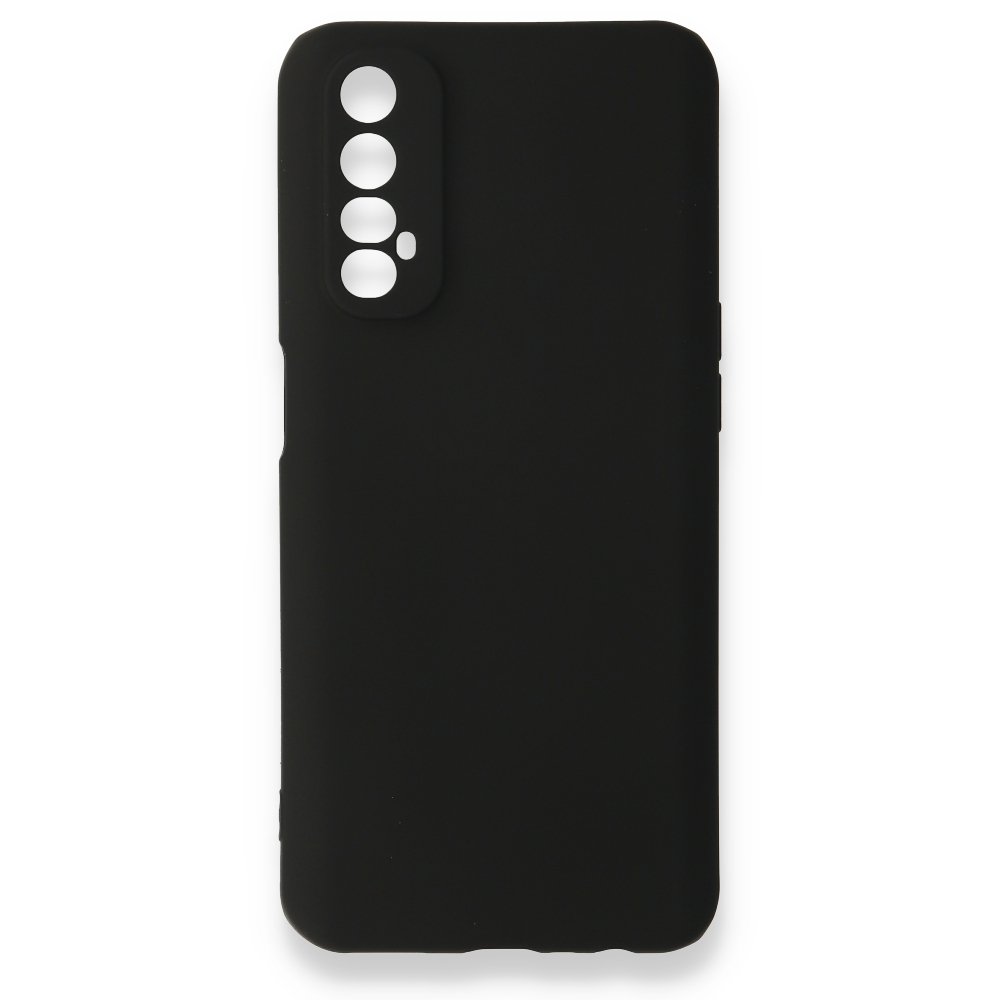 Realme 7 Kılıf First Silikon - Siyah Realme 7 Kılıf First Silikon - Siyah