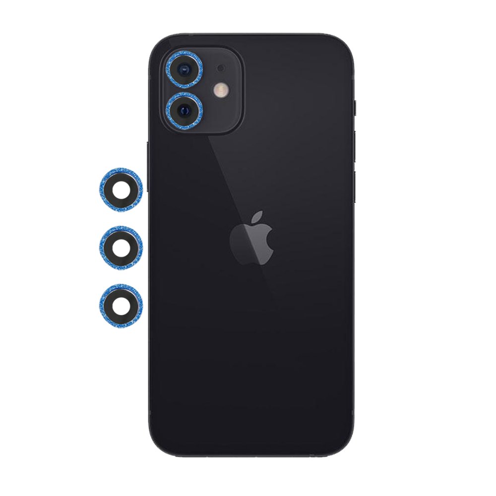  iPhone 12 Mini Shine Kamera Lens - Mavi