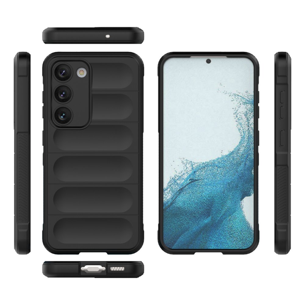  Samsung Galaxy S23 Plus Kılıf Optimum Silikon - Siyah