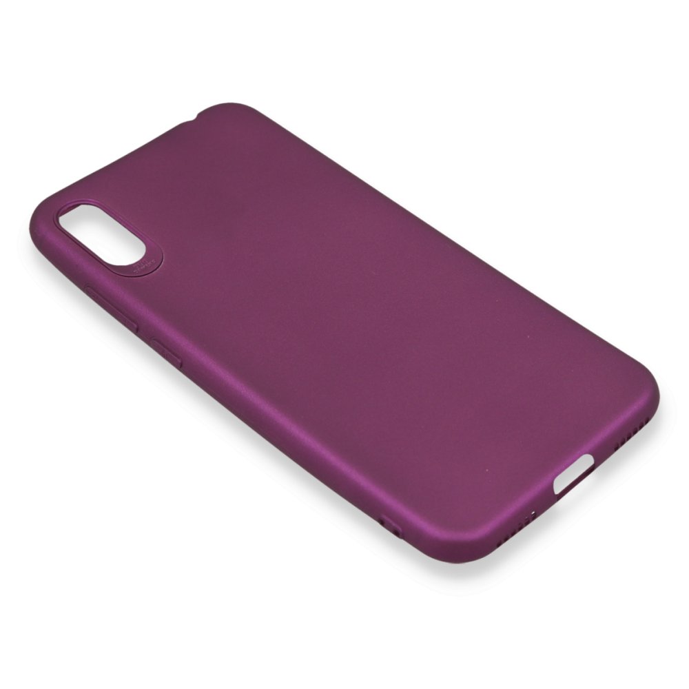 Redmi 7A Kılıf First Silikon - Mürdüm Redmi 7A Kılıf First Silikon - Mürdüm
