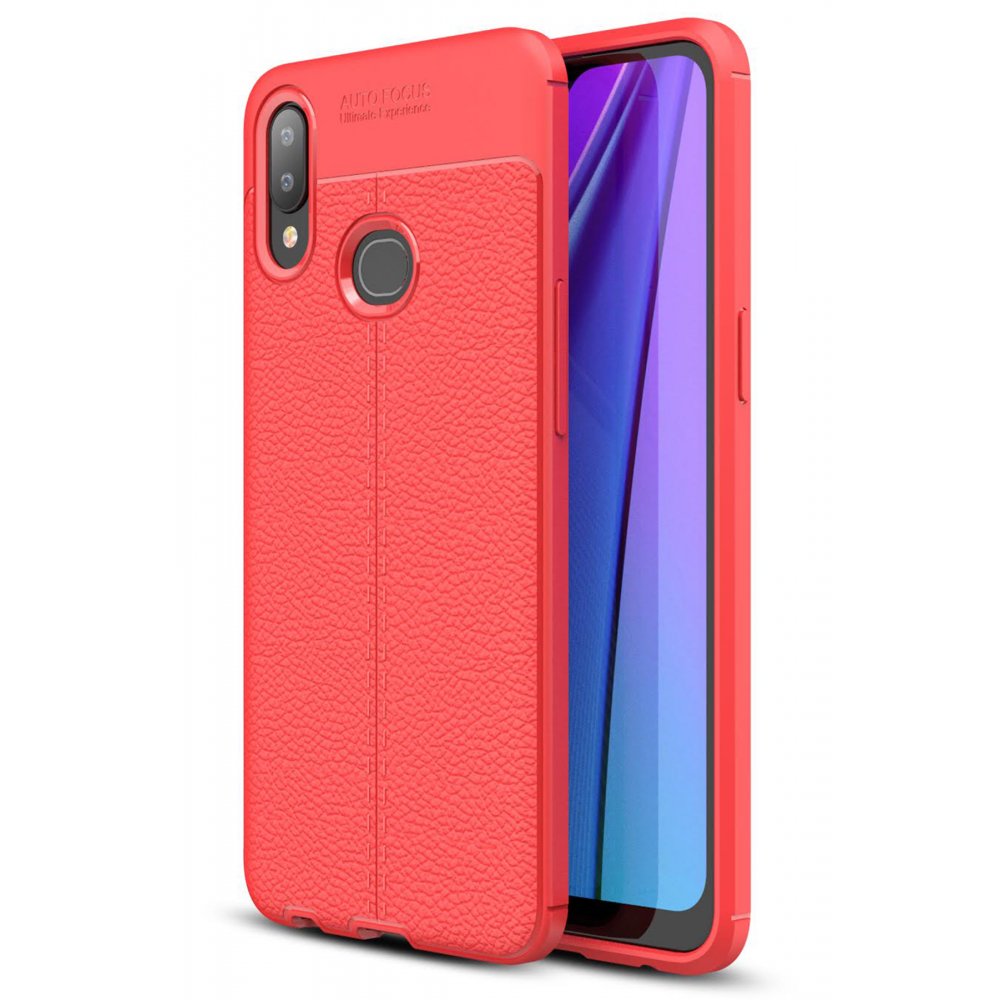  Samsung Galaxy A10S Kılıf Auto Focus Kapak - Kırmızı