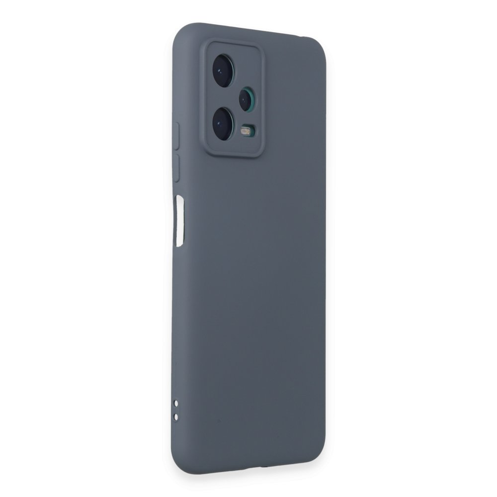 Redmi Note 12 5G Kılıf Nano içi Kadife Silikon - Gri Redmi Note 12 5G Kılıf Nano içi Kadife Silikon - Gri