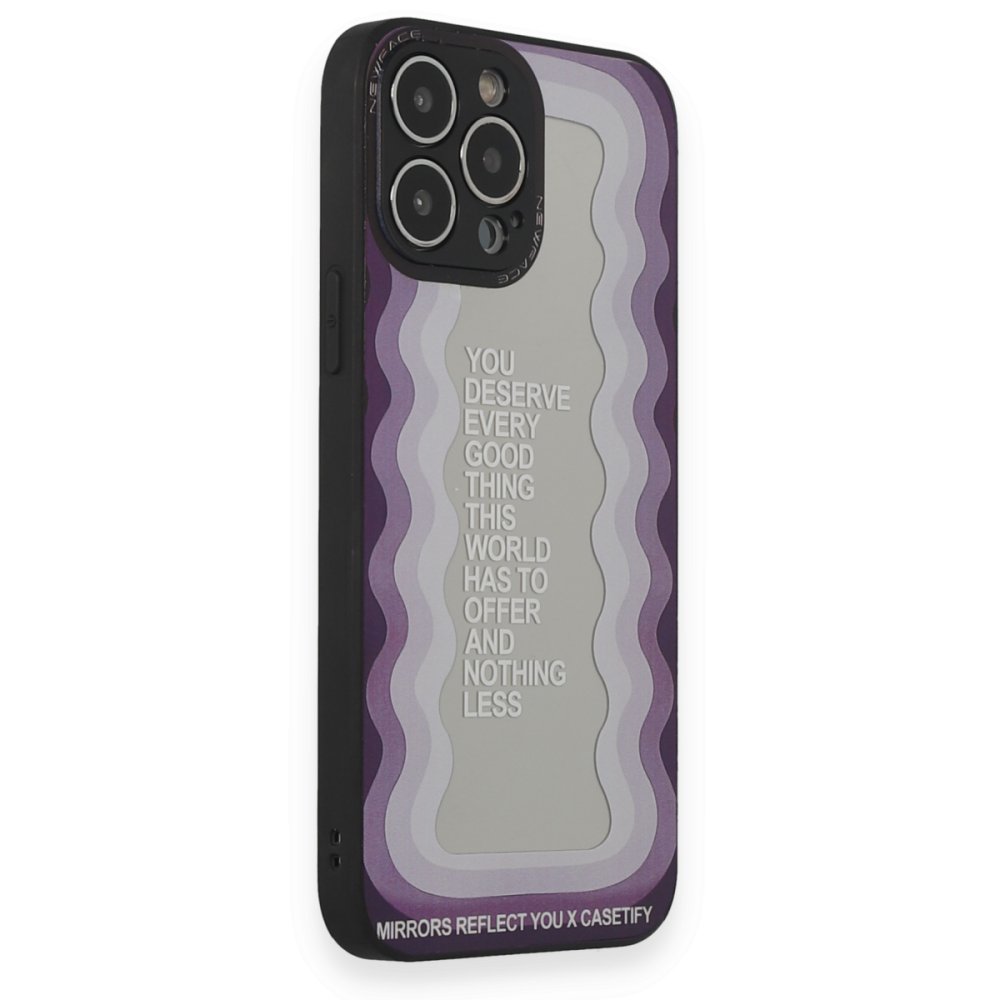  iPhone 13 Pro Max Kılıf Mirror Desenli Kapak - Mirror - 5