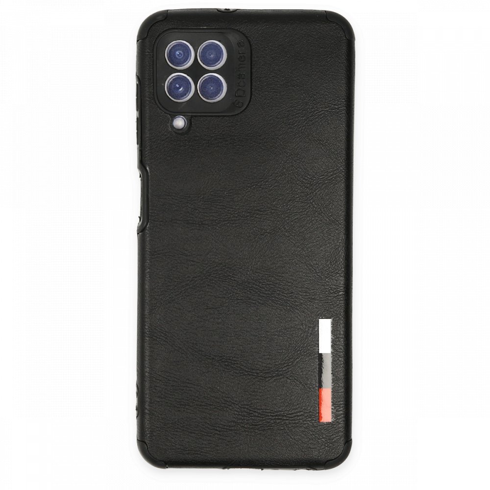  Samsung Galaxy M22 Kılıf Loop Deri Silikon - Siyah