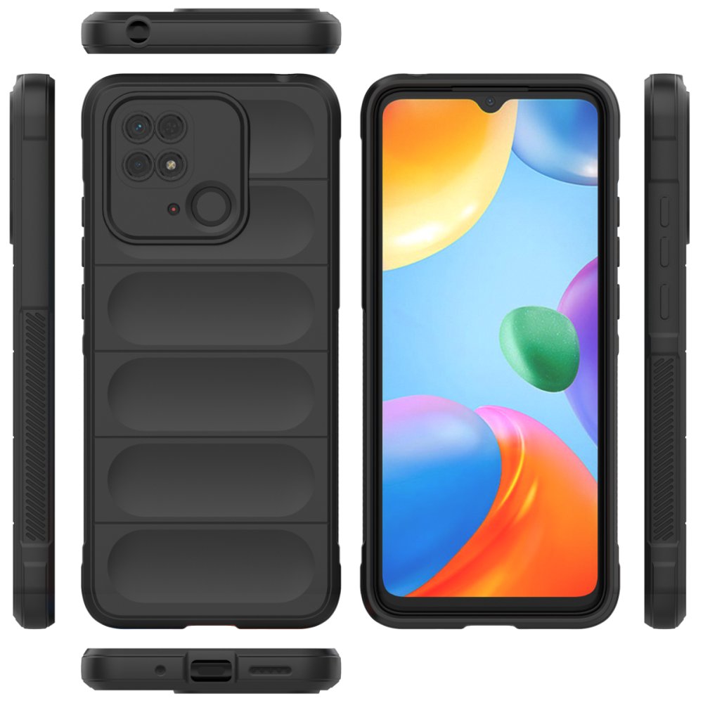 Redmi 10C Kılıf Optimum Silikon - Siyah Redmi 10C Kılıf Optimum Silikon - Siyah