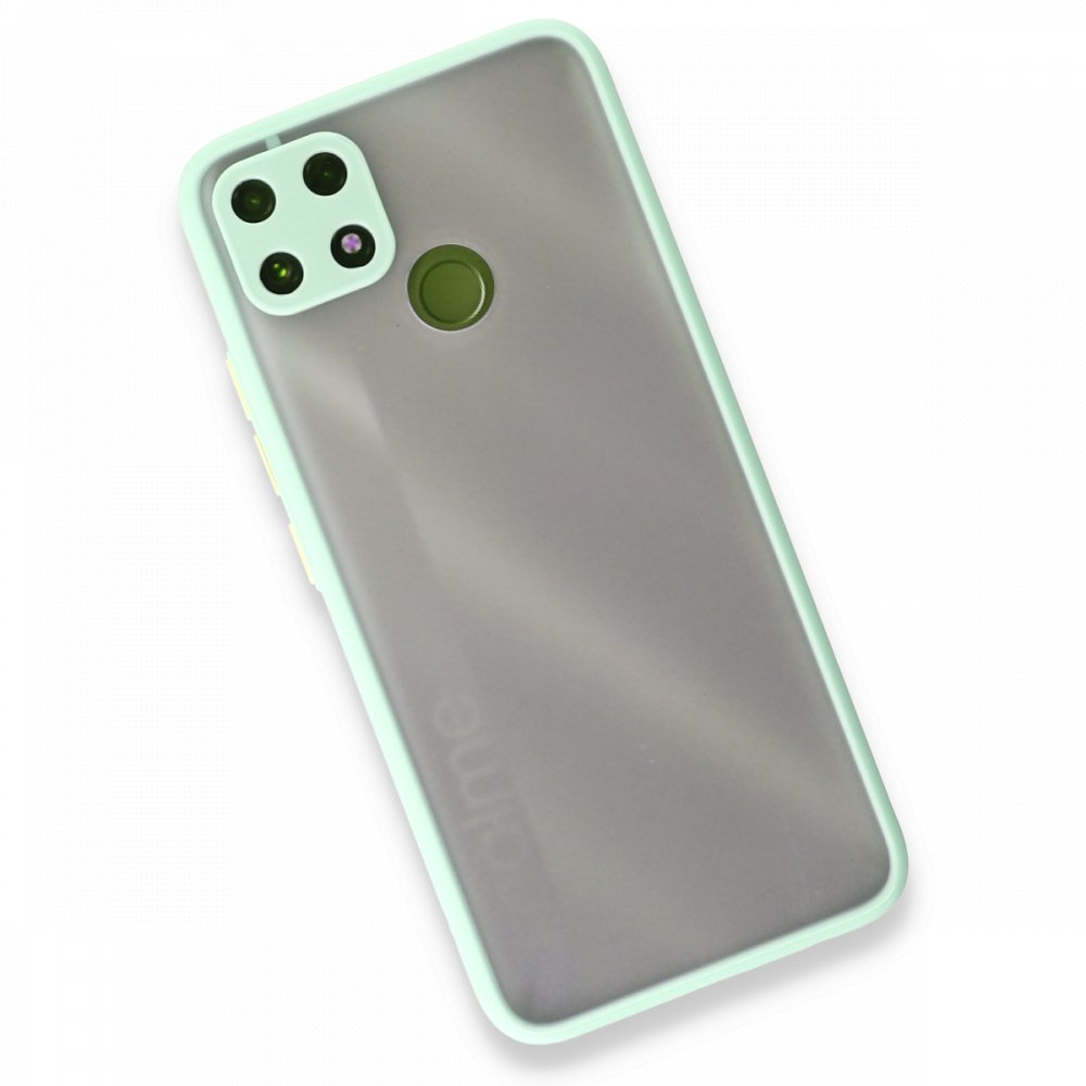 Realme C25 Kılıf Montreal Silikon Kapak - Turkuaz Realme C25 Kılıf Montreal Silikon Kapak - Turkuaz