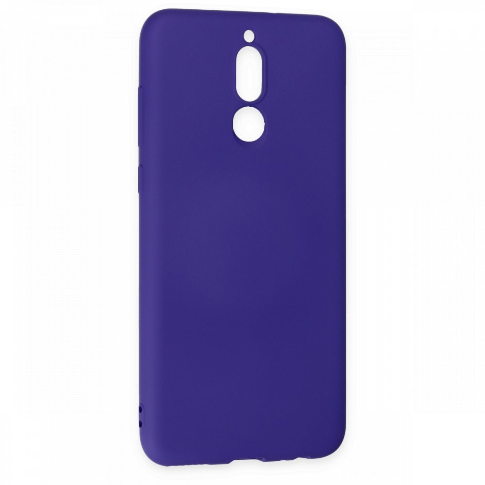 Huawei Mate 10 Lite Kılıf Nano içi Kadife Silikon - Mor  Huawei Mate 10 Lite Kılıf Nano içi Kadife Silikon - Mor