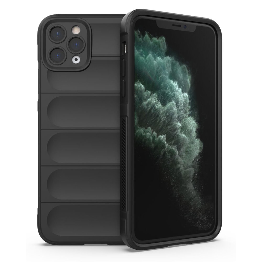 iPhone 11 Pro Max Kılıf Optimum Silikon - Siyah iPhone 11 Pro Max Kılıf Optimum Silikon - Siyah