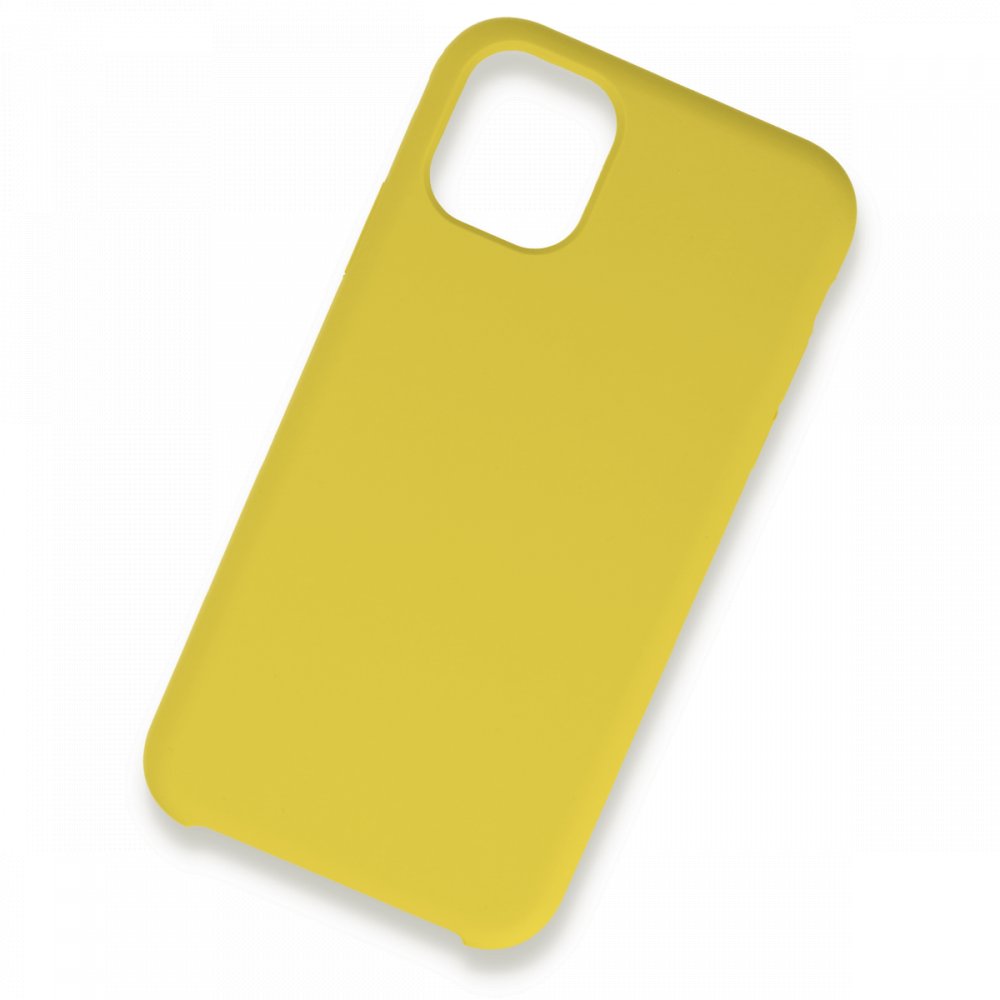 iPhone 11 Pro Kılıf Lansman Legant Silikon - Sarı iPhone 11 Pro Kılıf Lansman Legant Silikon - Sarı
