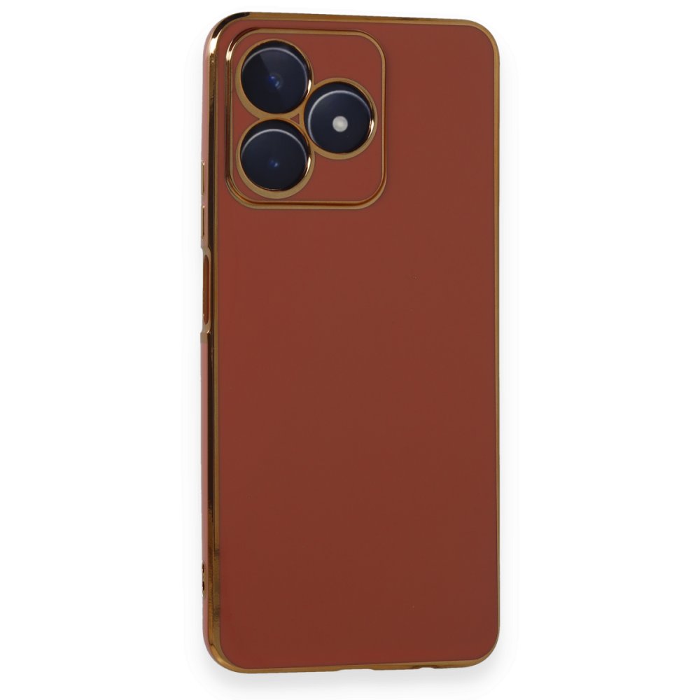 Realme C53 Kılıf Volet Silikon - Kırmızı Realme C53 Kılıf Volet Silikon - Kırmızı