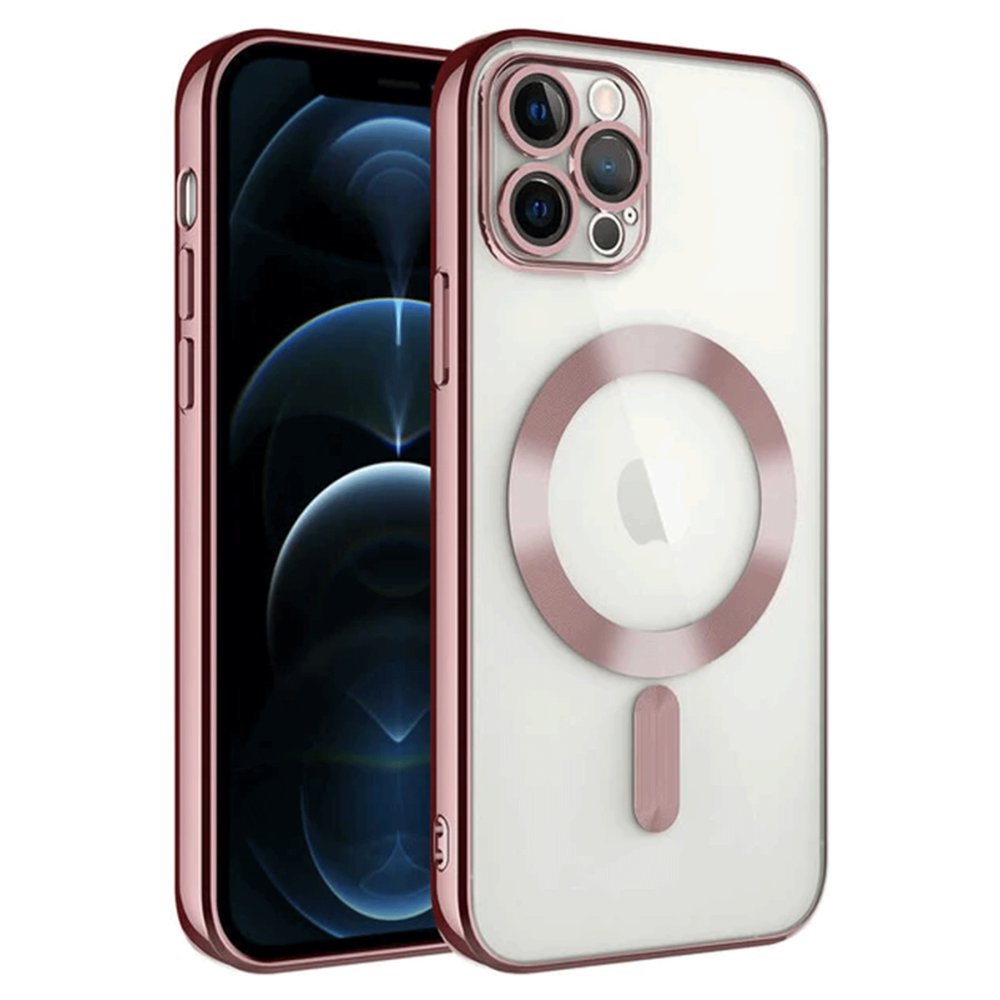 iPhone 14 Pro Max Kılıf Kross Magneticsafe Kapak - Rose  iPhone 14 Pro Max Kılıf Kross Magneticsafe Kapak - Rose