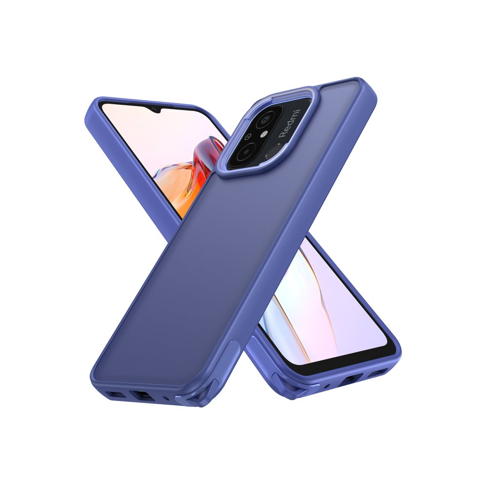 Redmi 12C Kılıf Elegant Kapak - Açık Mavi