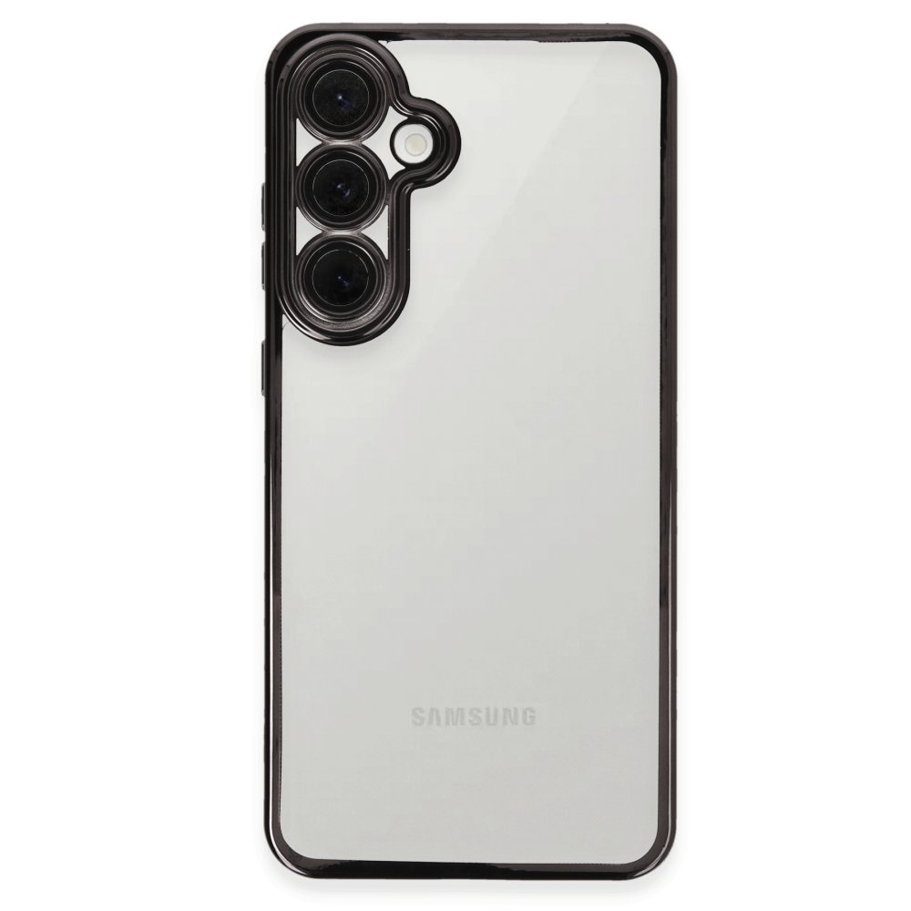 Samsung Galaxy S24 FE Kılıf Razer Lensli Silikon - Siyah Samsung Galaxy S24 FE Kılıf Razer Lensli Silikon - Siyah