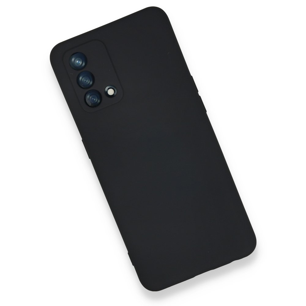 Oppo A74 4G Kılıf Nano içi Kadife Silikon - Lacivert  Oppo A74 4G Kılıf Nano içi Kadife Silikon - Lacivert