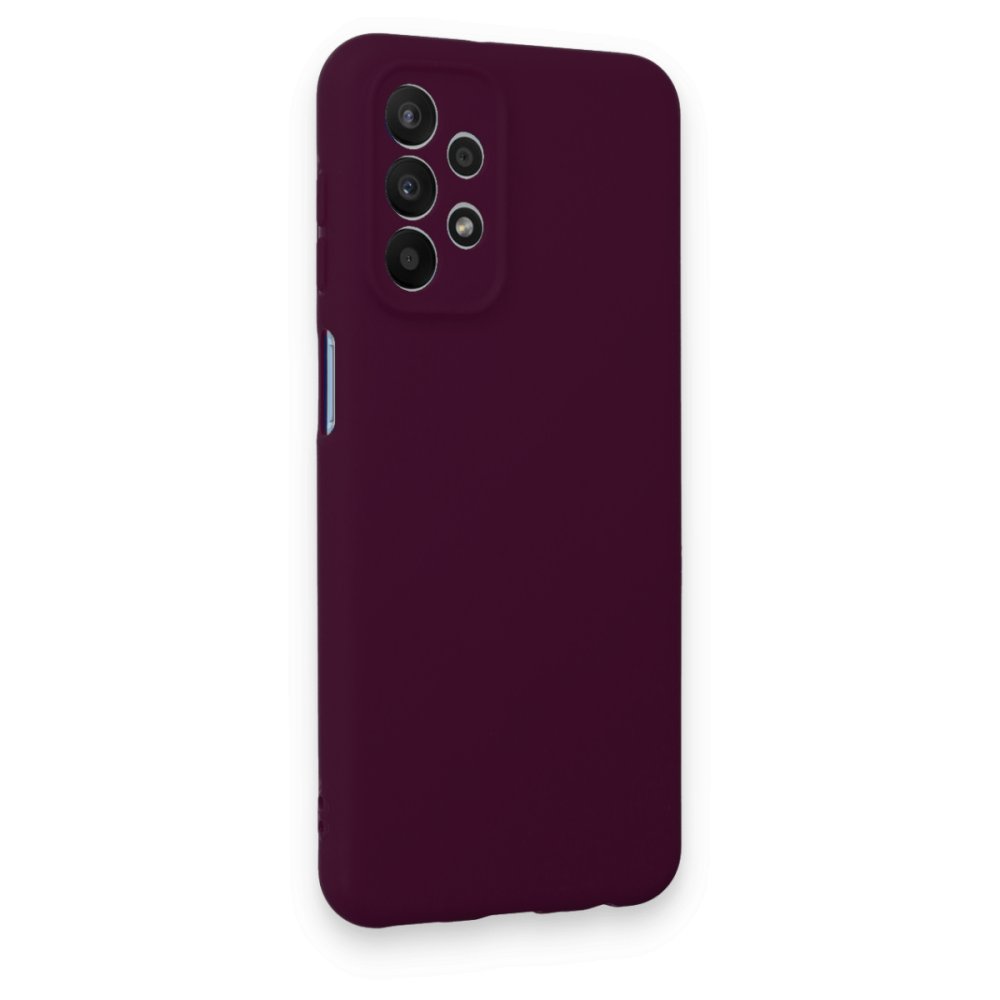  Samsung Galaxy A23 4G Kılıf First Silikon - Mor