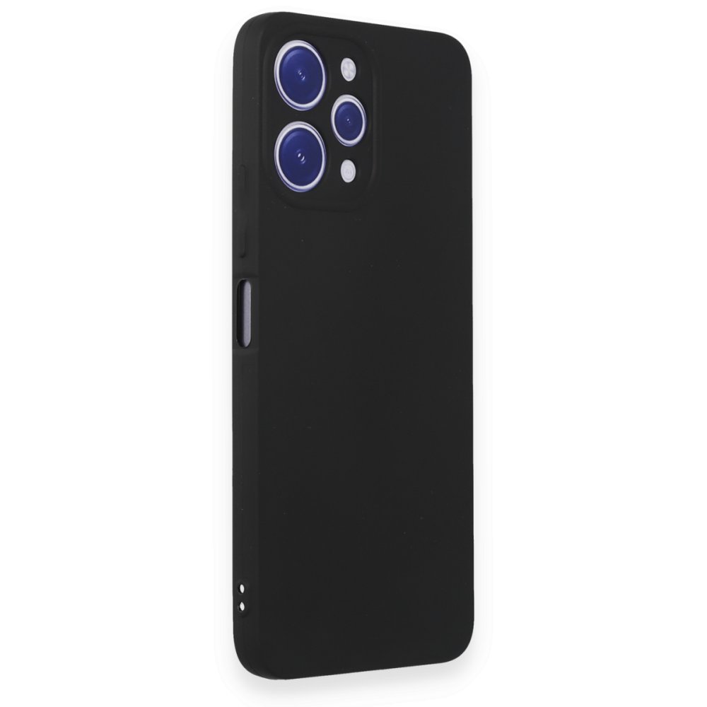 Redmi 12 Kılıf First Silikon - Siyah Redmi 12 Kılıf First Silikon - Siyah