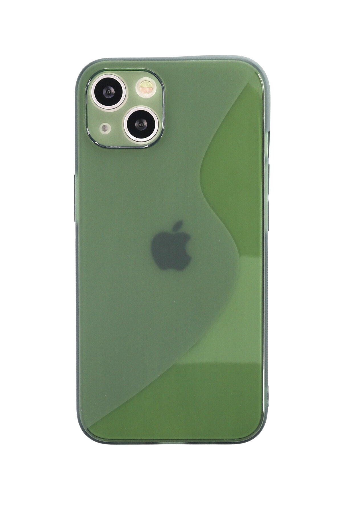  iPhone 13 Kılıf S Silikon - Yeşil