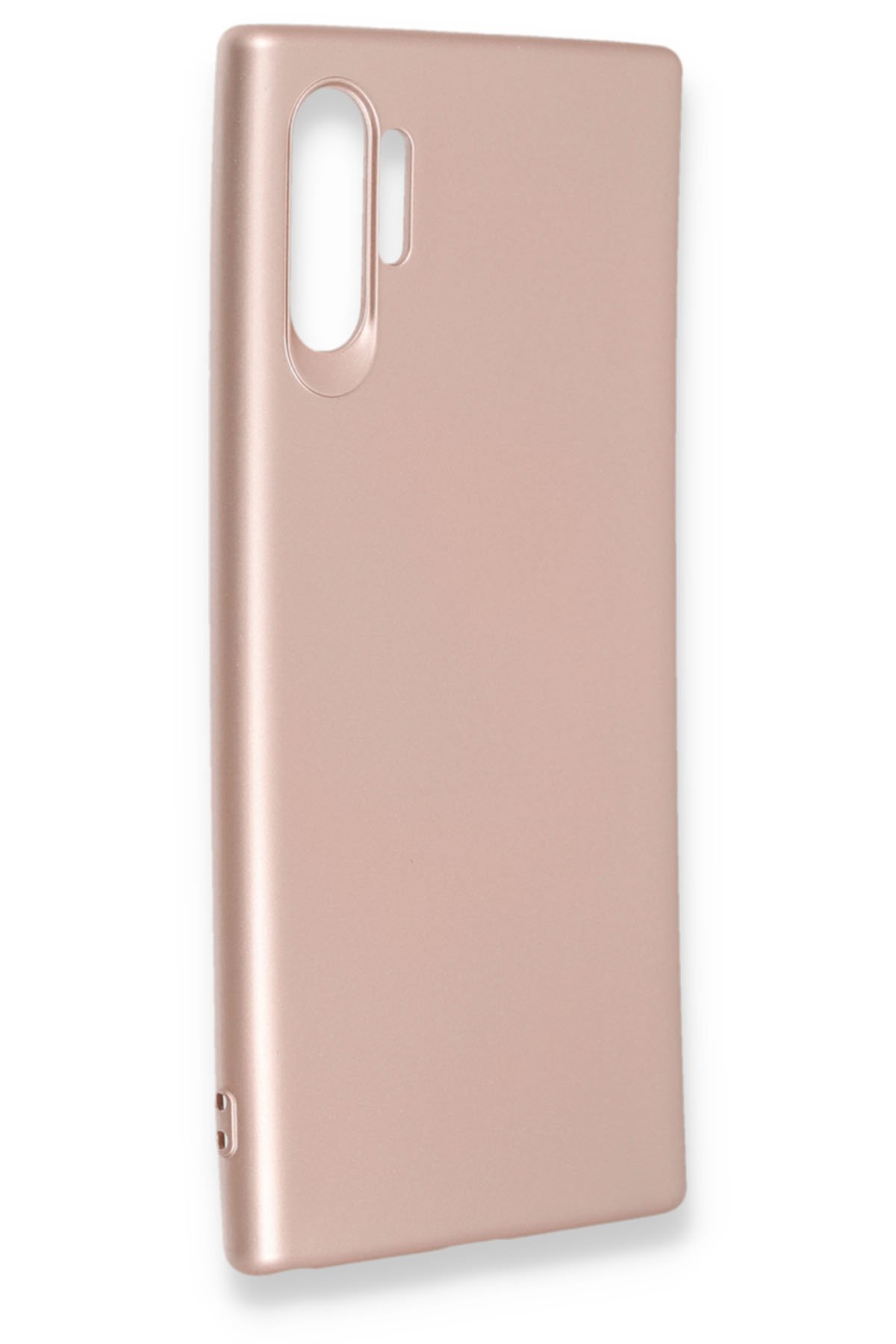  Samsung Galaxy Note 10 Plus Kılıf First Silikon - Rose Gold