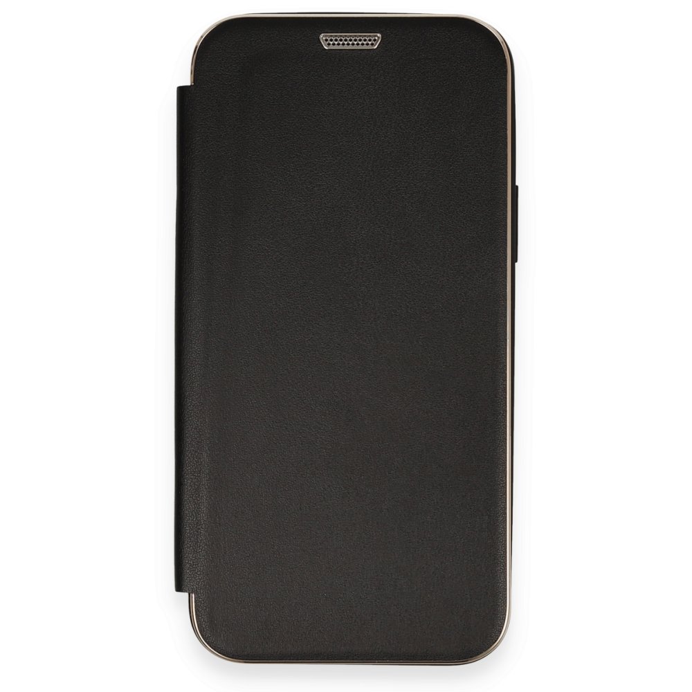  iPhone 11 Kılıf Dolpin Kapaklı - Siyah