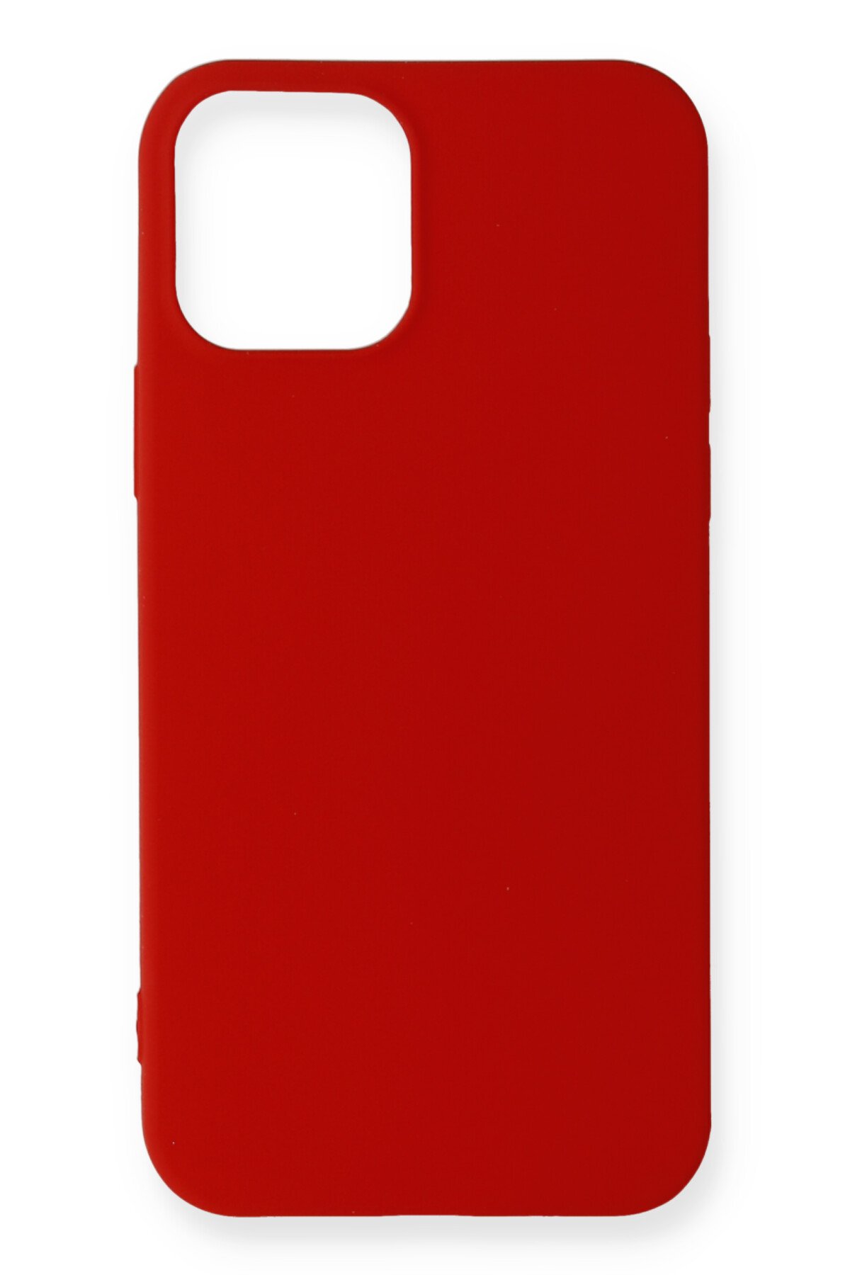 iPhone 12 Mini Kılıf First Silikon - Koyu Kırmızı iPhone 12 Mini Kılıf First Silikon - Koyu Kırmızı