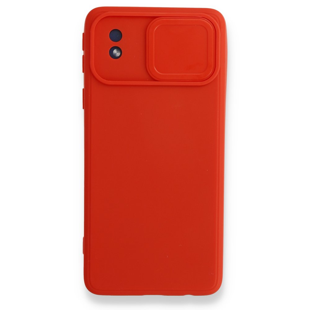  Samsung Galaxy A01 Core Kılıf Color Lens Silikon - Kırmızı