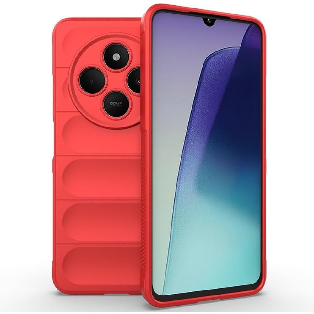 Redmi 14C Kılıf Optimum Silikon - Kırmızı Redmi 14C Kılıf Optimum Silikon - Kırmızı