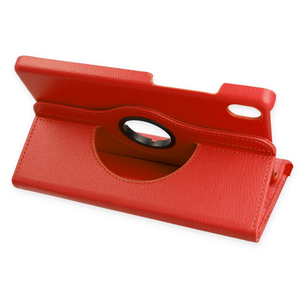 Lenovo Tab M8 Kılıf 360 Tablet Deri Kılıf - Kırmızı Lenovo Tab M8 Kılıf 360 Tablet Deri Kılıf - Kırmızı