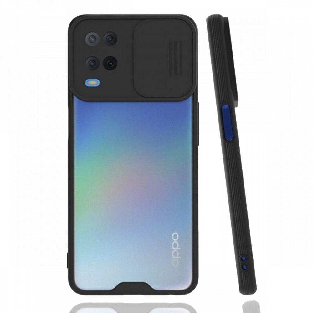  Realme 8 Pro Kılıf Platin Kamera Koruma Silikon - Siyah