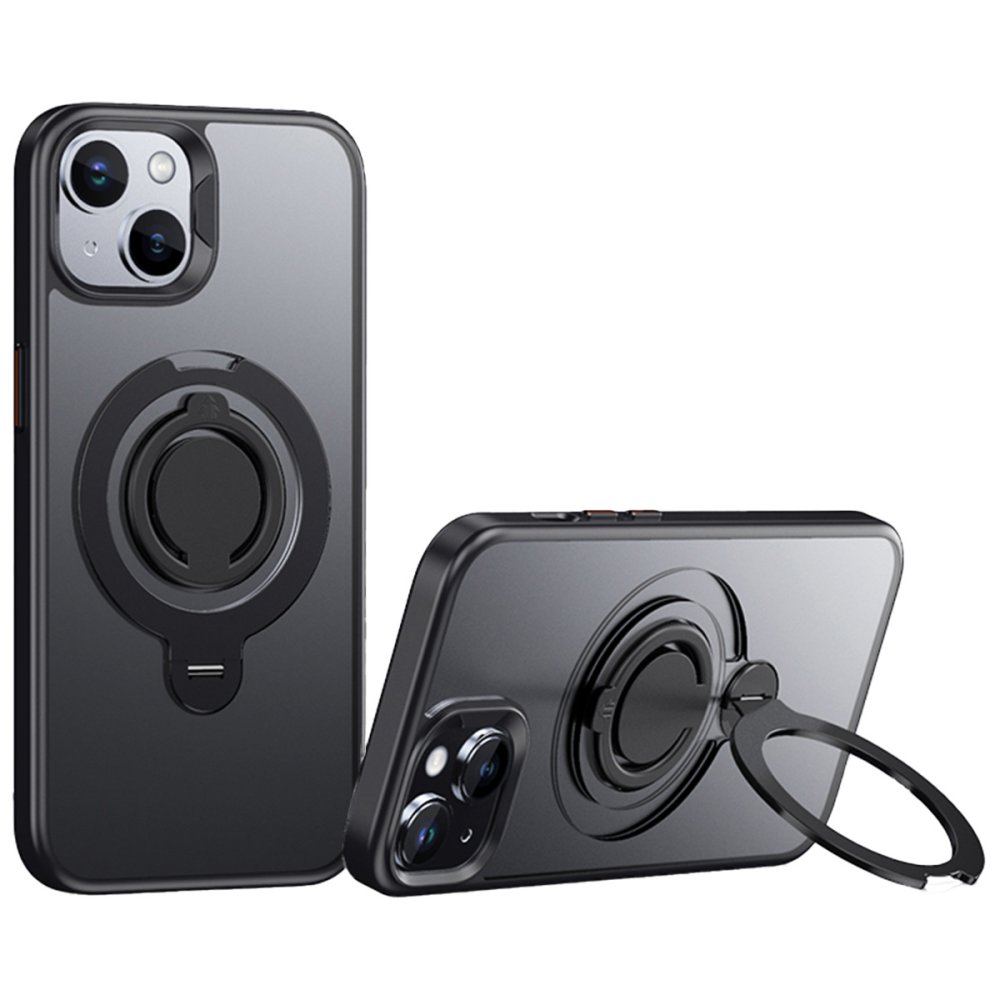 Joko iPhone 12 Avatar 360 Dönen Magsafe Kapak - Siyah Joko iPhone 12 Avatar 360 Dönen Magsafe Kapak - Siyah