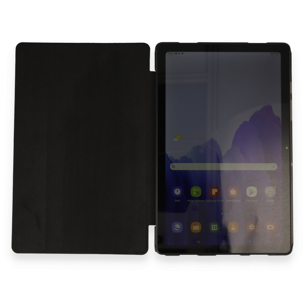  Samsung Galaxy T220 Tab A7 Lite 8.7 Kılıf Tablet Smart Kılıf - Siyah