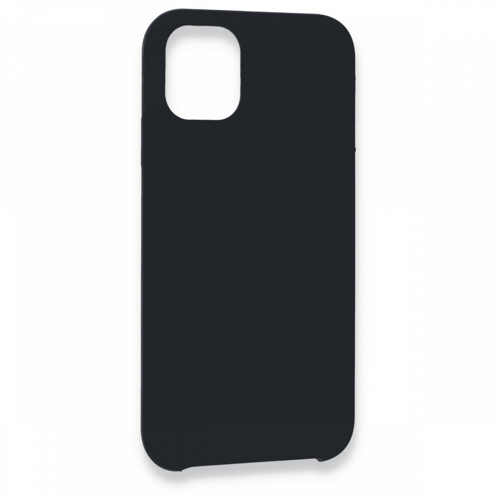  iPhone 11 Pro Max Kılıf Lansman Legant Silikon - Koyu Gri