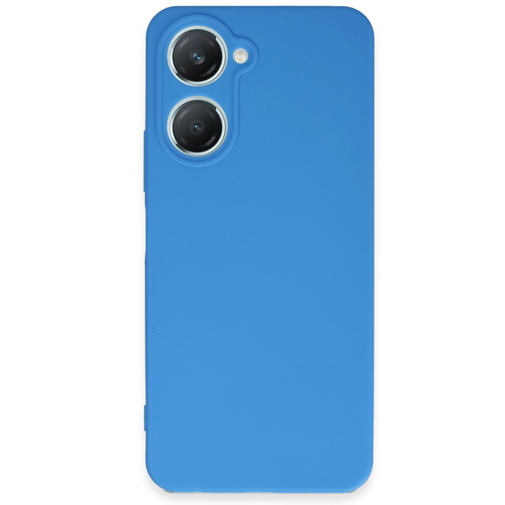 Vivo Y18 Kılıf First Silikon - Mavi Vivo Y18 Kılıf First Silikon - Mavi