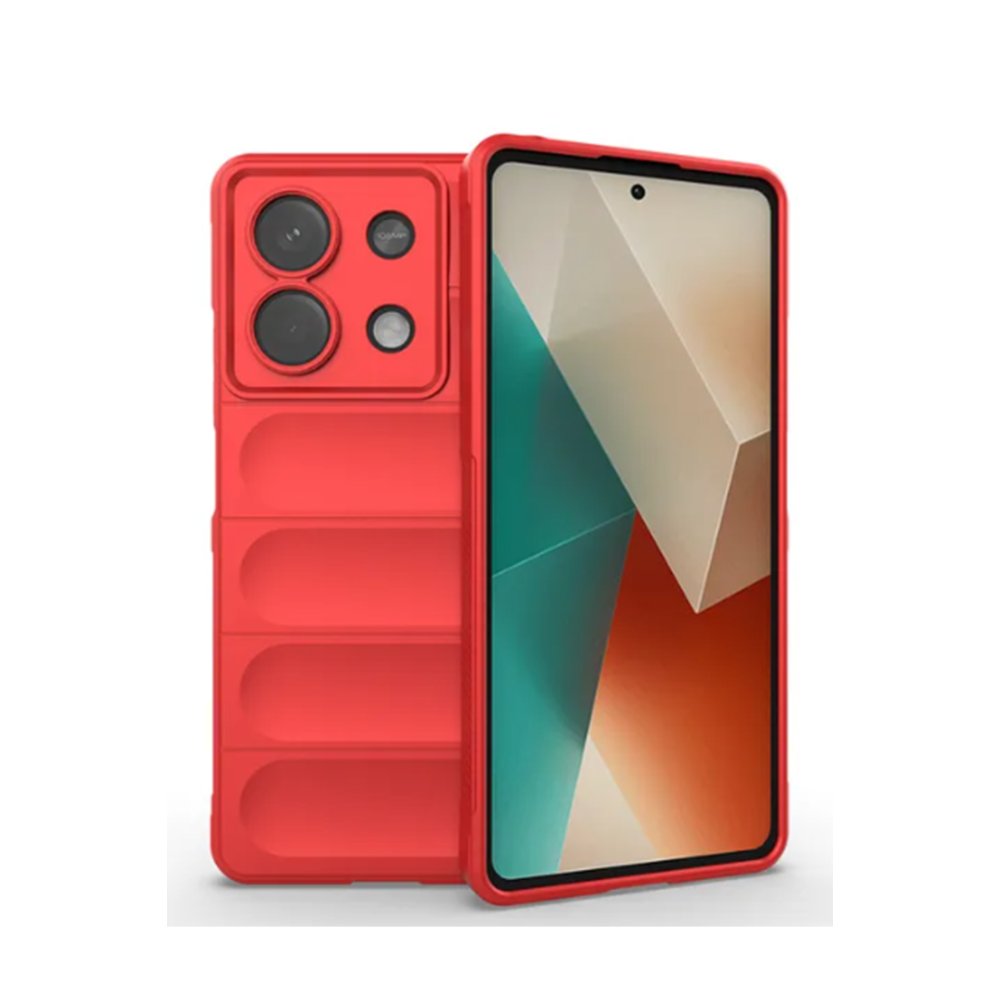 Redmi Note 13 Pro 5G Kılıf Optimum Silikon - Kırmızı Redmi Note 13 Pro 5G Kılıf Optimum Silikon - Kırmızı