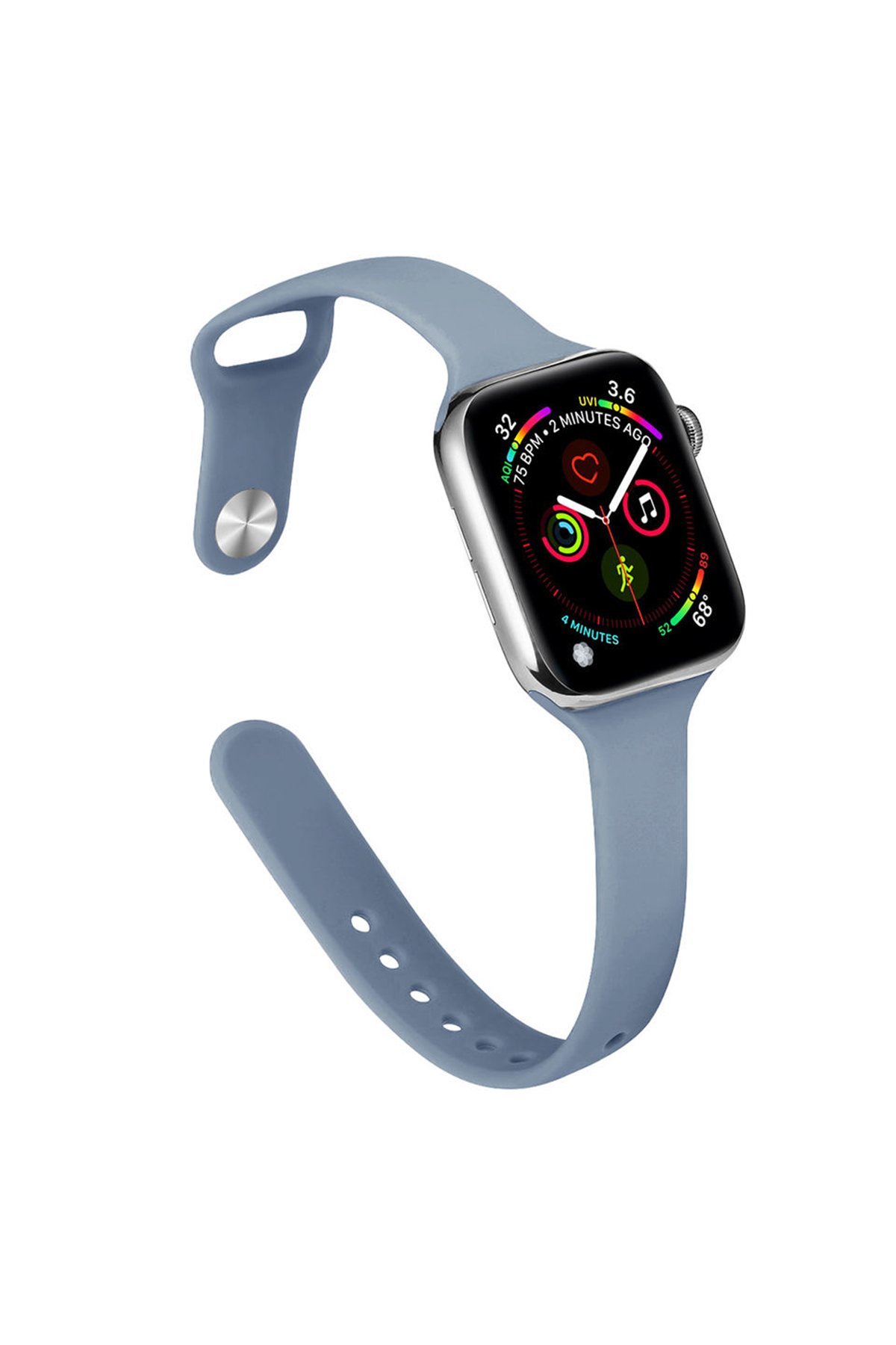  Apple Watch 42mm Klasik Kordon - Bebek Mavisi