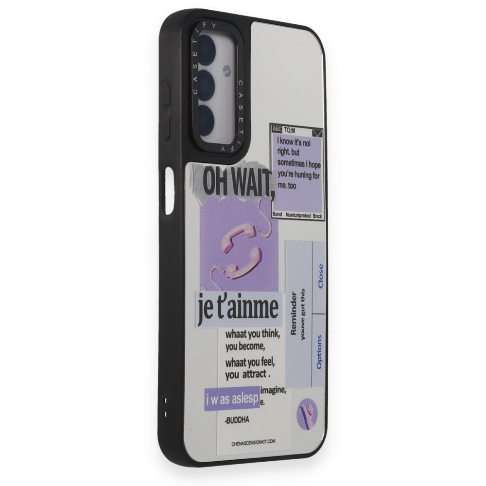  Samsung Galaxy M14 5G Kılıf Mirror Desenli Kapak - Mirror - 4