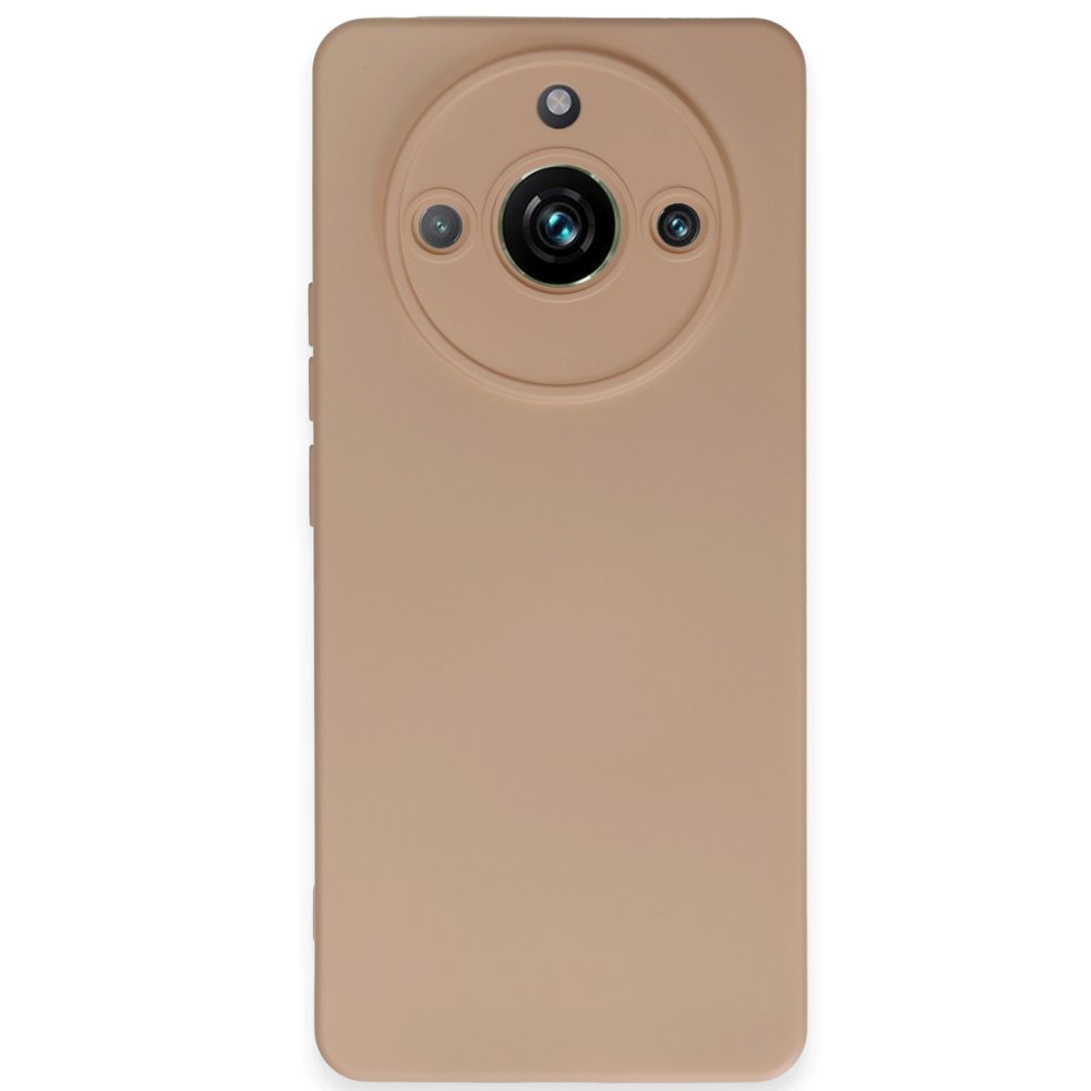 Realme 11 Pro Kılıf Nano içi Kadife Silikon - Pudra Realme 11 Pro Kılıf Nano içi Kadife Silikon - Pudra
