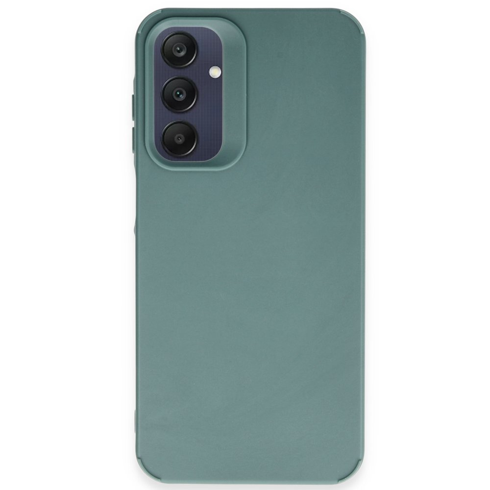  Samsung Galaxy A05S Kılıf Petro Silikon - Koyu Yeşil
