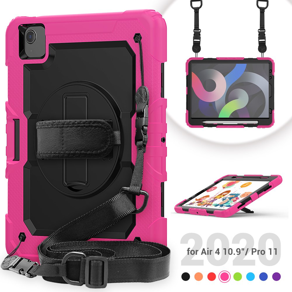iPad Pro 11 (2018) Kılıf Pars Tablet Kapak - Pembe iPad Pro 11 (2018) Kılıf Pars Tablet Kapak - Pembe