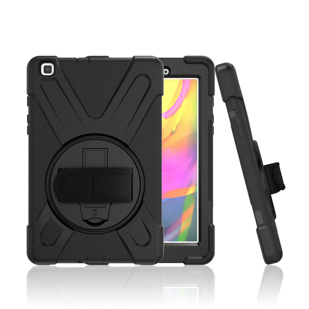  Samsung Galaxy T290 Tab A 8 Kılıf Amazing Tablet Kapak - Siyah