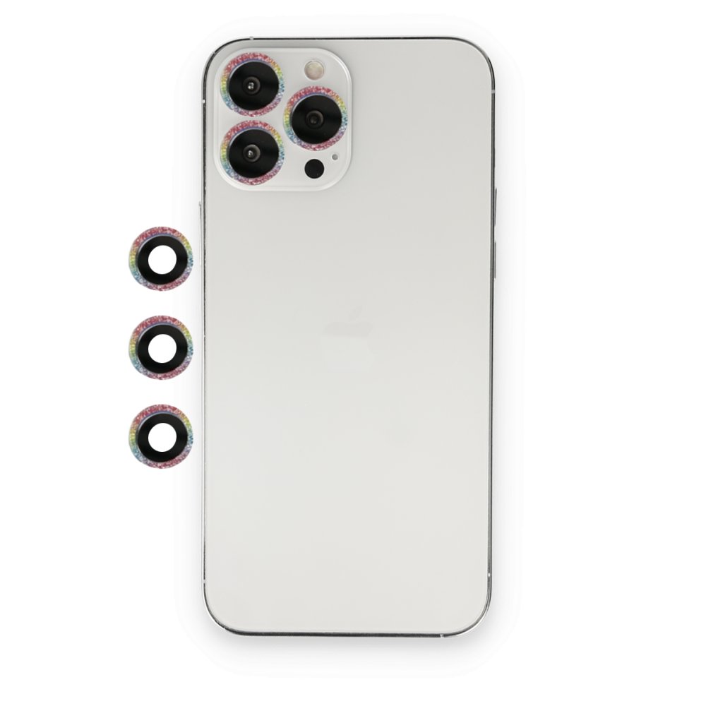  iPhone 13 Pro Shine Kamera Lens - Rainbow